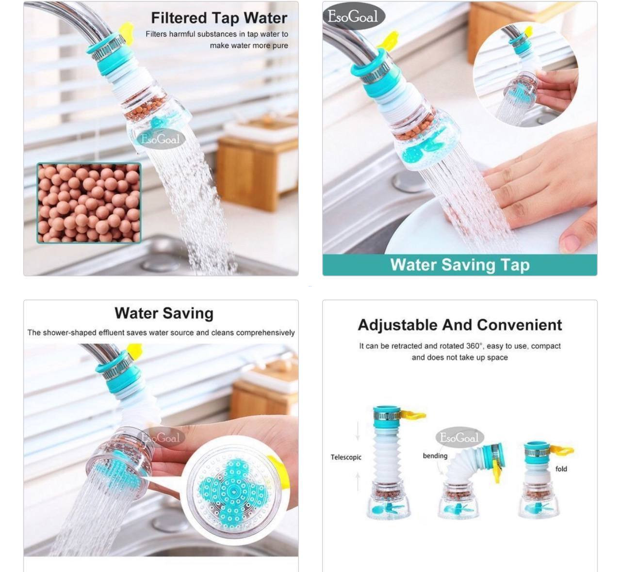 360 DEGREE MAGNETIC STONE WATER FILTER