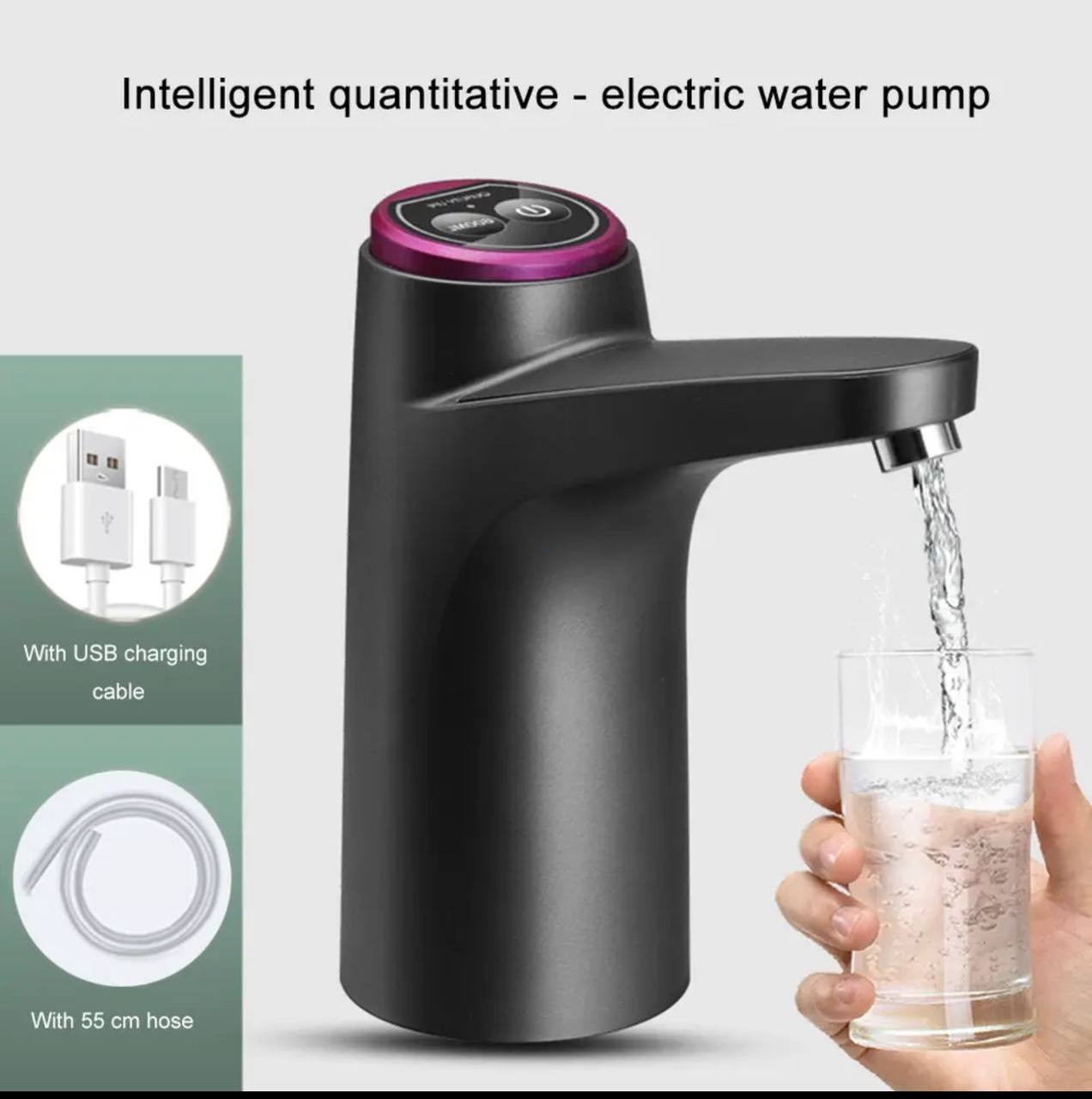 TOUCH INTELLIGENT ELECTRIC (RECHARGEABLE) WATER DISPENSER/PUMP - ADVANCED STYLE