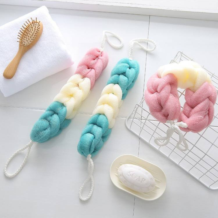 COLOUR BLOCK EASY BACK RUBBING BATH SPONGE