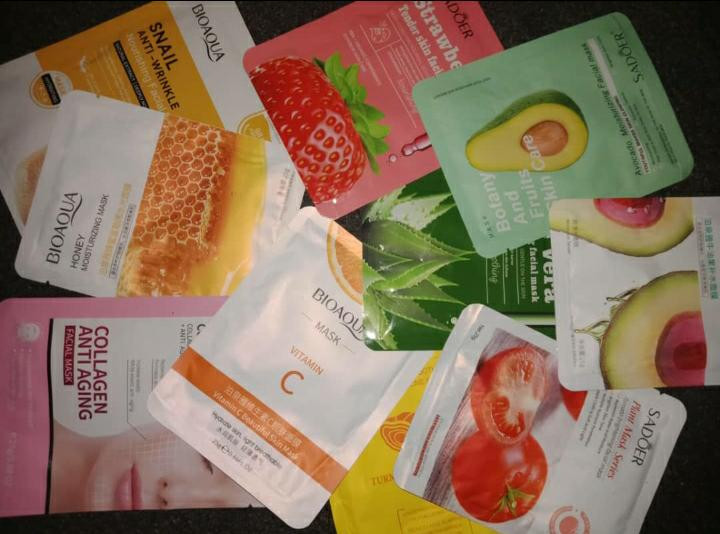Face sheet masks